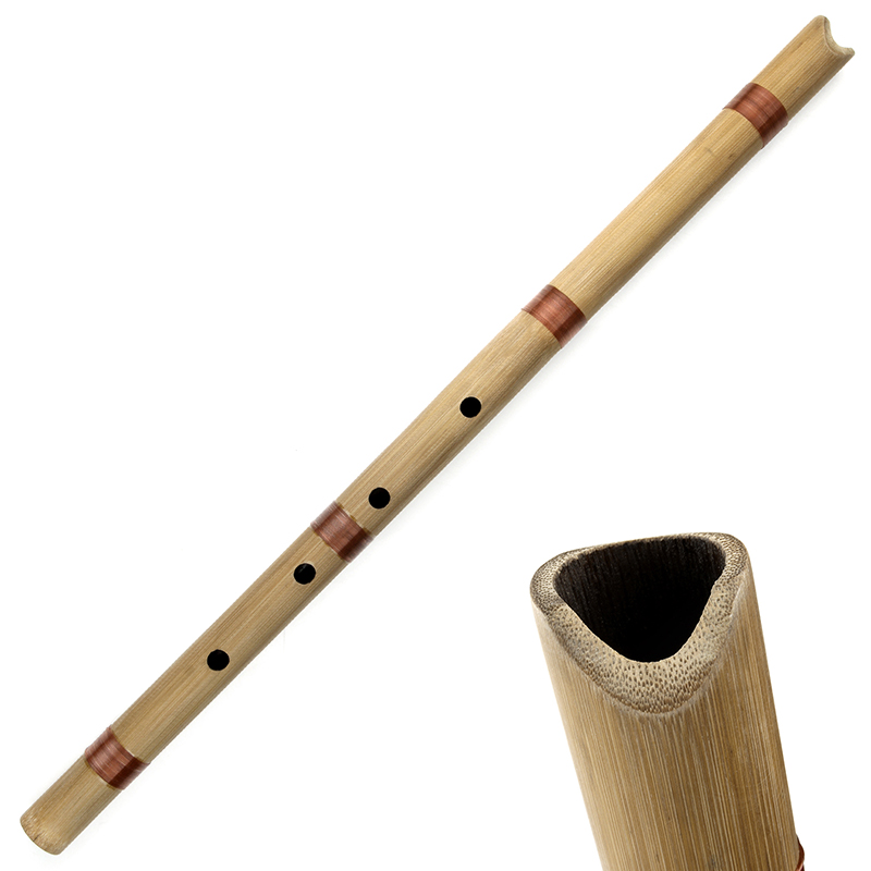 Shakuhachi Bamboo Flute - Shakuhachi 5 Holes Bamboo Flute With