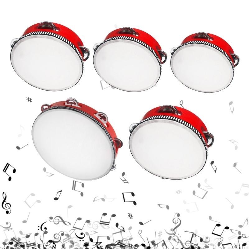 Musical Instrument Tambourine - Tambourine for Adults Hand Held Drum