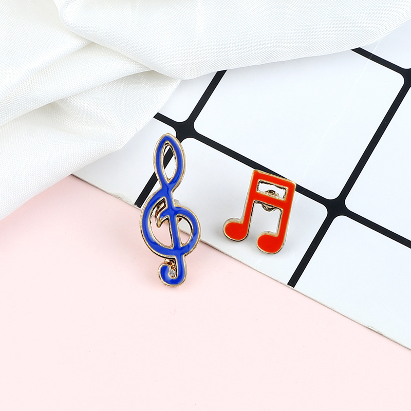 Musical Instrument Symbols - Music Clef Symbol Enamel Pins Fashion