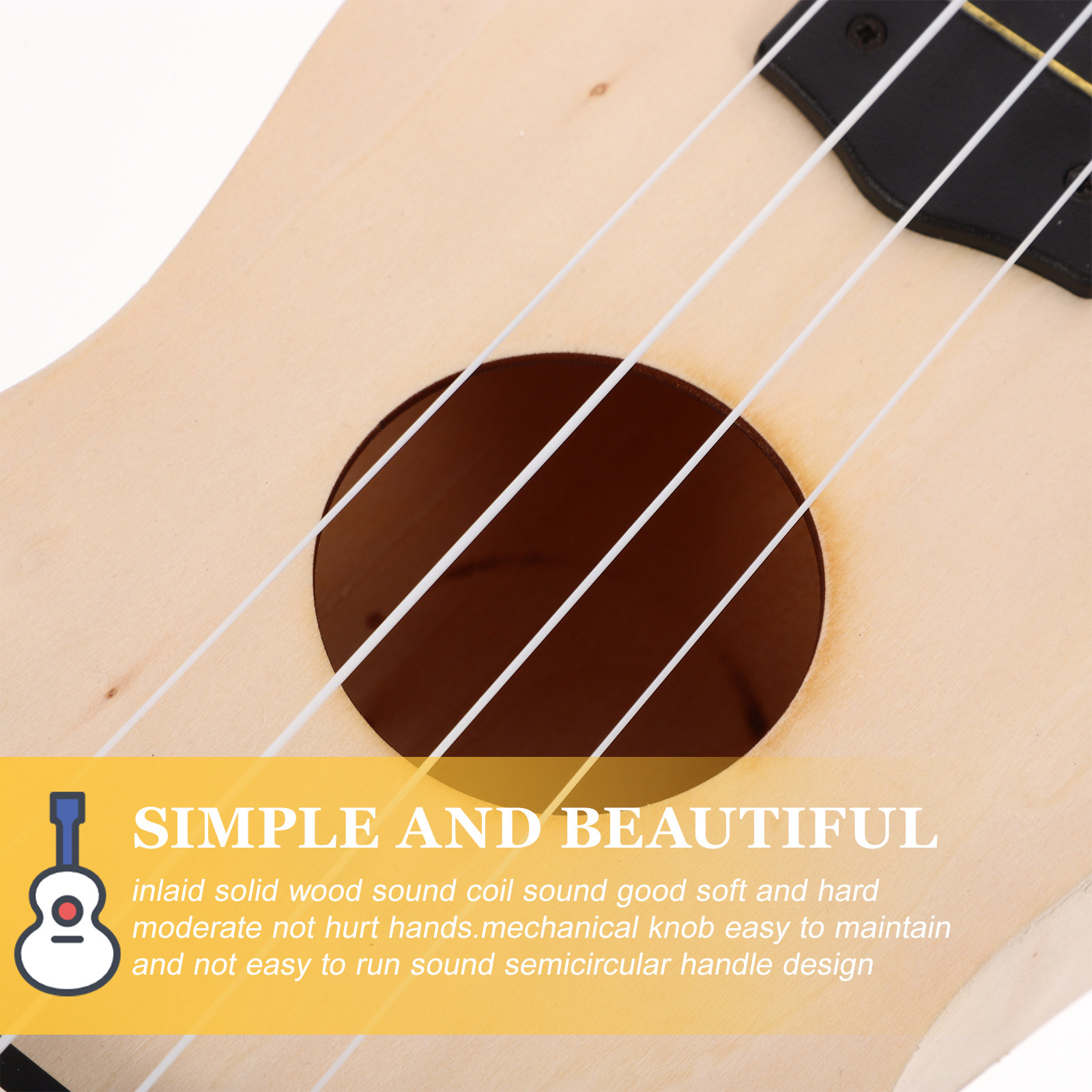 Musical Instrument Hawaii - Ukulele DIY Kit 21 Inch Unfinished