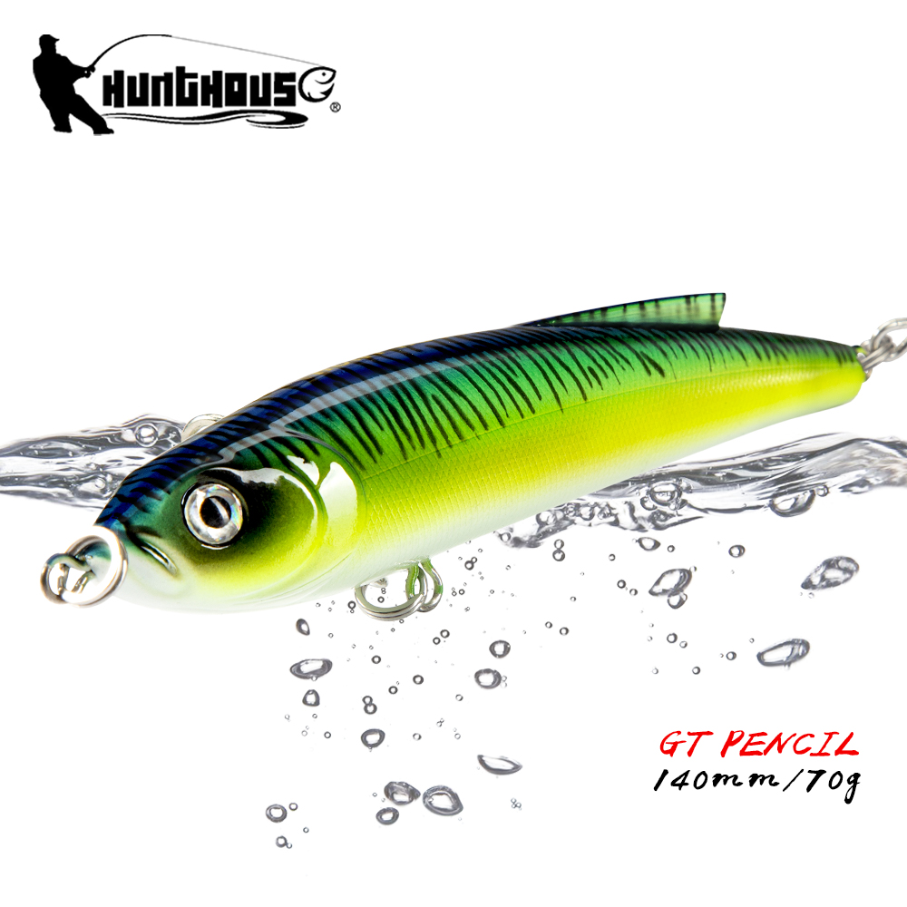 Rain Stick Percussion - Hunthouse Sinking Pencil Fishing Lure 140mm