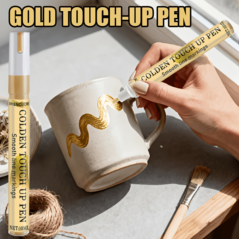 Musical Instrument Image - Upgraded Gold Paint Pen - Furniture