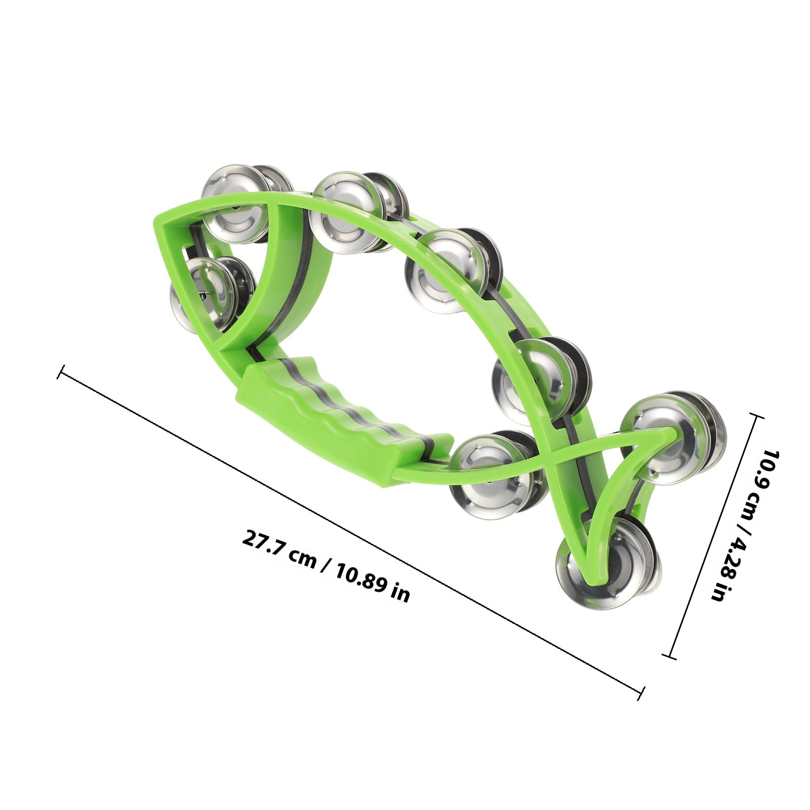 Handheld Percussion Tambourine - Musical Instrument Tambourine recension och pris