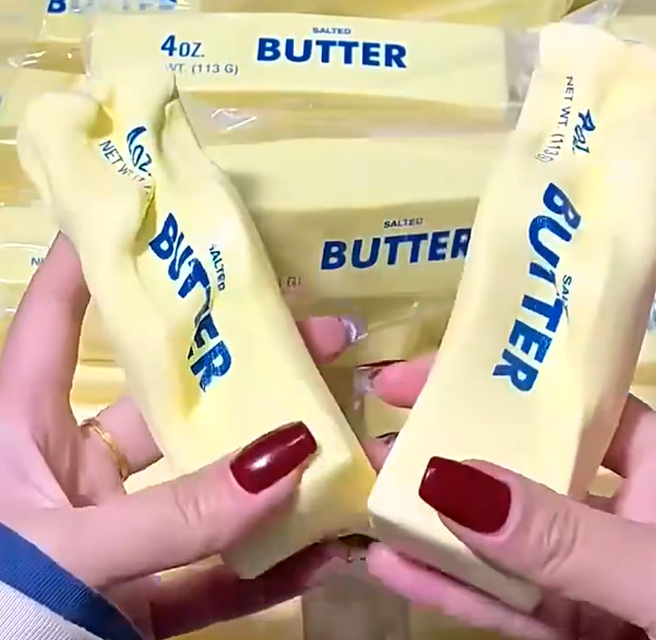 Squishy Elastic Butter Stick F - Musical Instrument Gong recension och pris