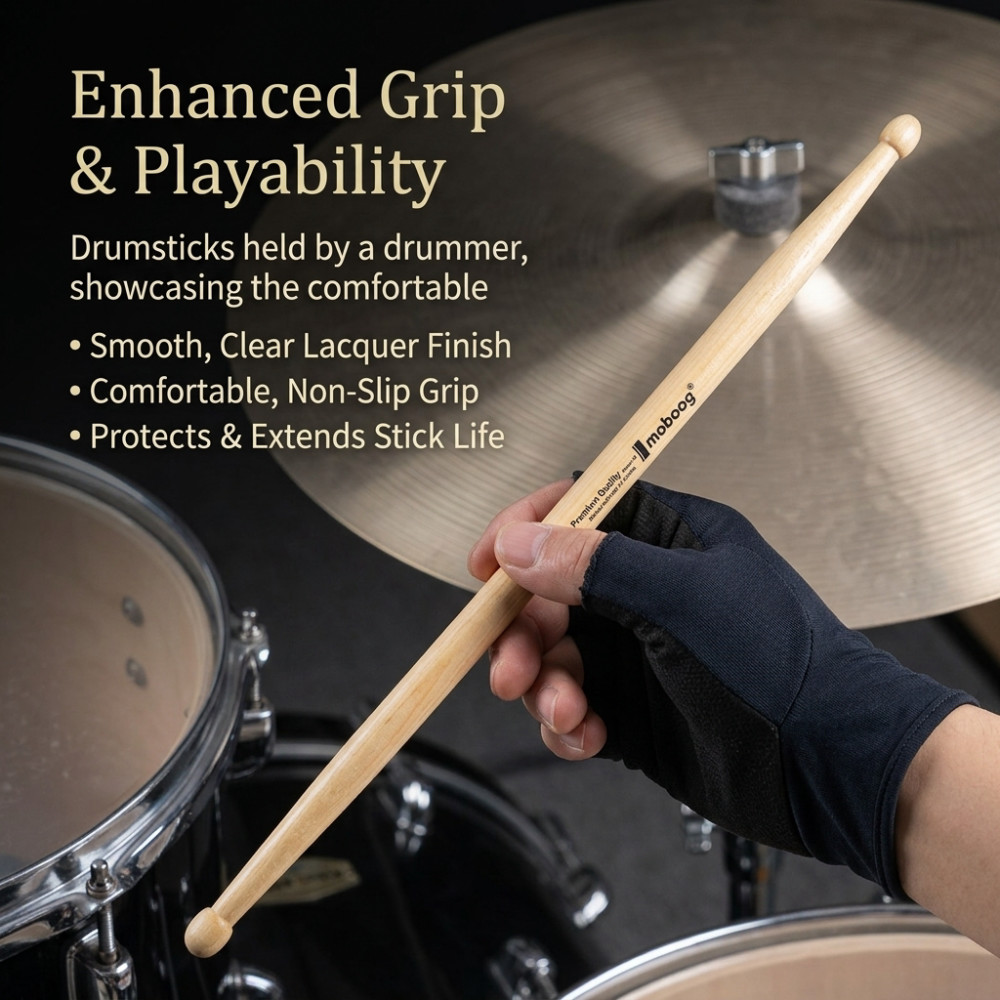 Professional Drums 5A 7A Walnu - Musical Instrument Gong recension och pris