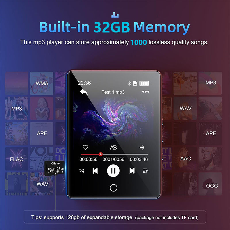 32GB 2.8 Inch Touch Screen Blu - Musical Instrument Image recension och pris