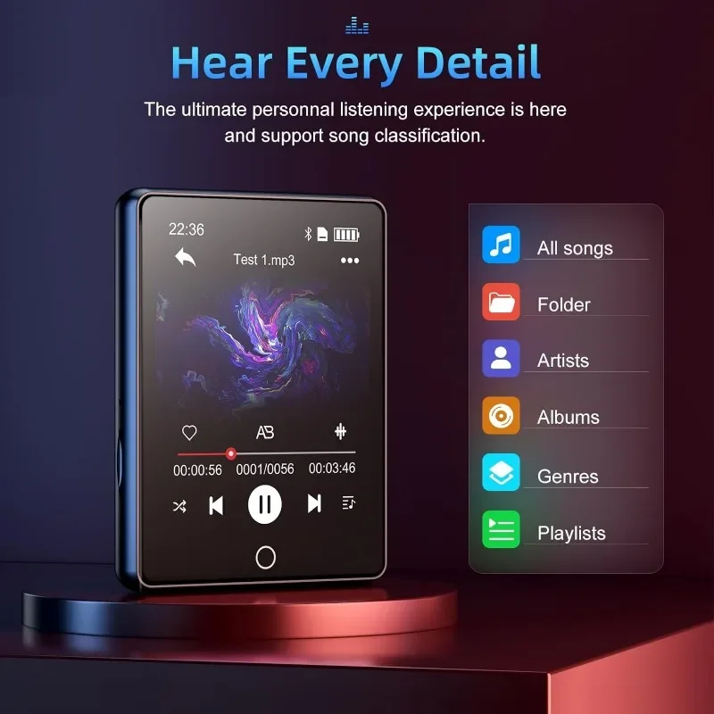 32GB 2.8 Inch Touch Screen Blu - Musical Instrument Image recension och pris