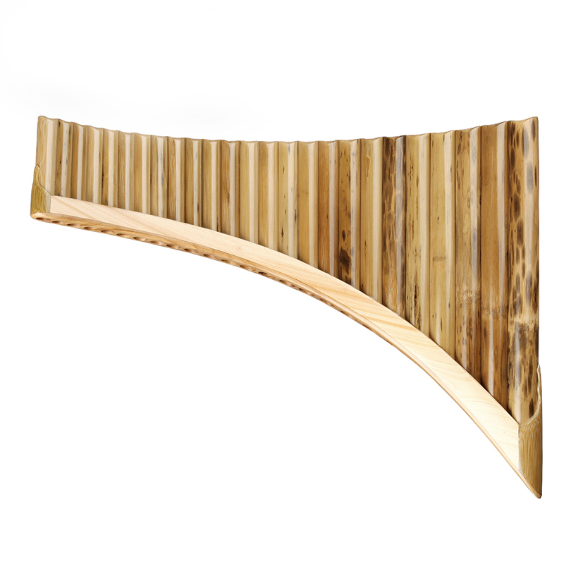 G Key 25 Tube Water Bamboo Pan - Shakuhachi Bamboo Flute recension och pris