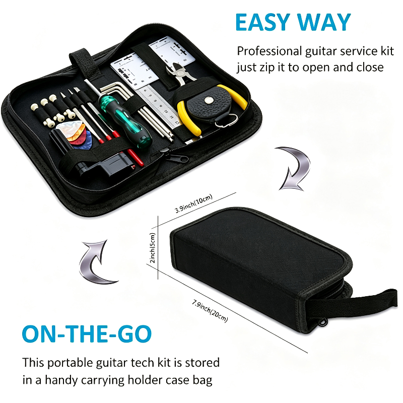 22pcs Guitar Repair Tool Set M - Musical Instrument Repairs recension och pris