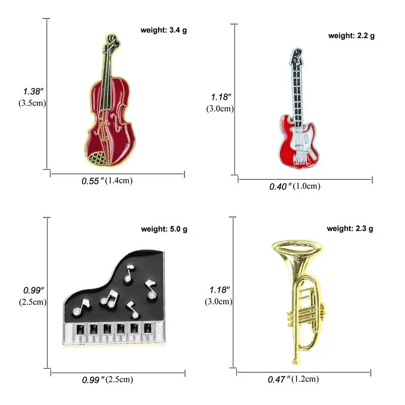 Retro Creative Guitar Violin P - Musical Instrument Symbols recension och pris