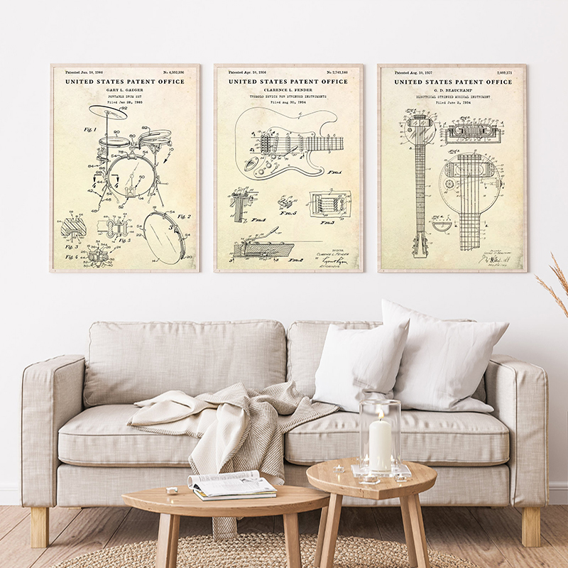 Patent Vintage Musical Instrum - Musical Instrument Image recension och pris