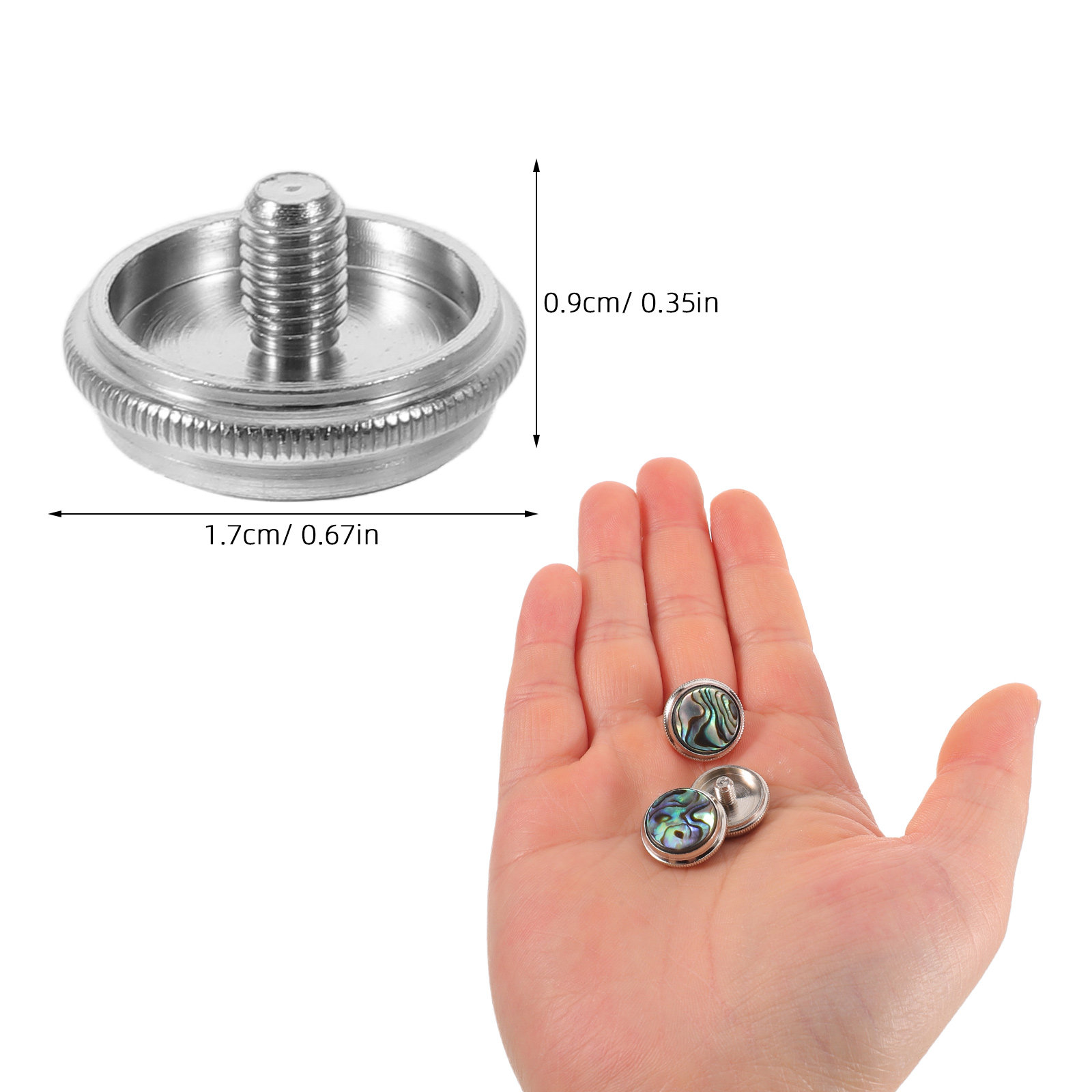 3Pcs Trumpet Valve Buttons Sil - Musical Instrument Repairs recension och pris