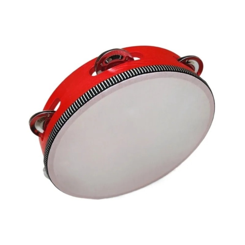 4/6/8/10 Inch Hand Held Metal  - Musical Instrument Tambourine recension och pris
