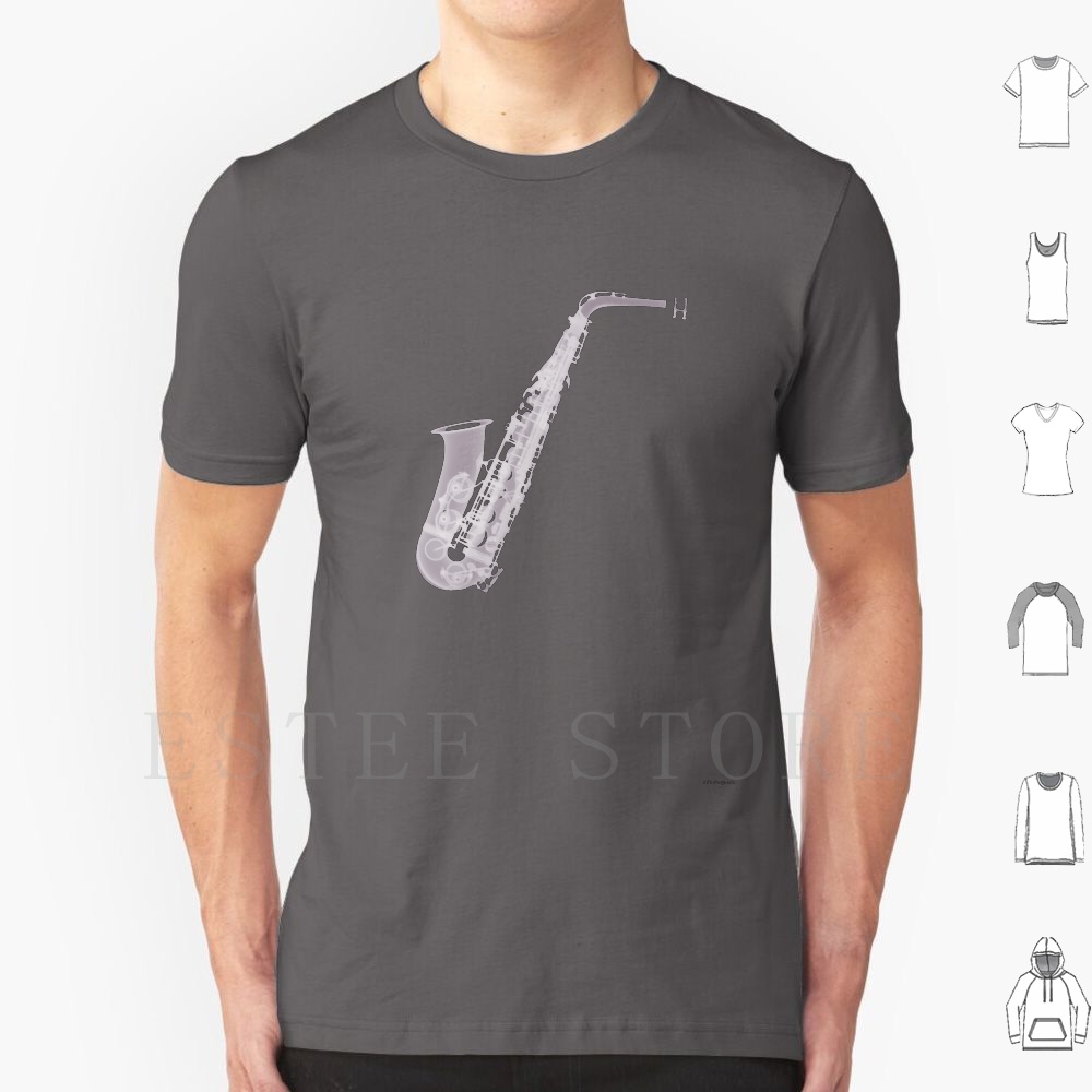 Saxophone-X-Ray T Shirt DIY Bi - Musical Instrument Image recension och pris