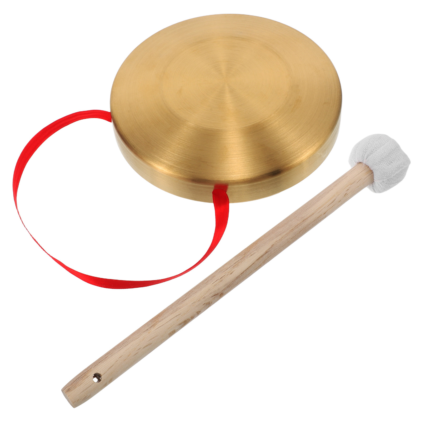 1Set Mini Alloy Brass Gong Han - Musical Instrument Gong recension och pris