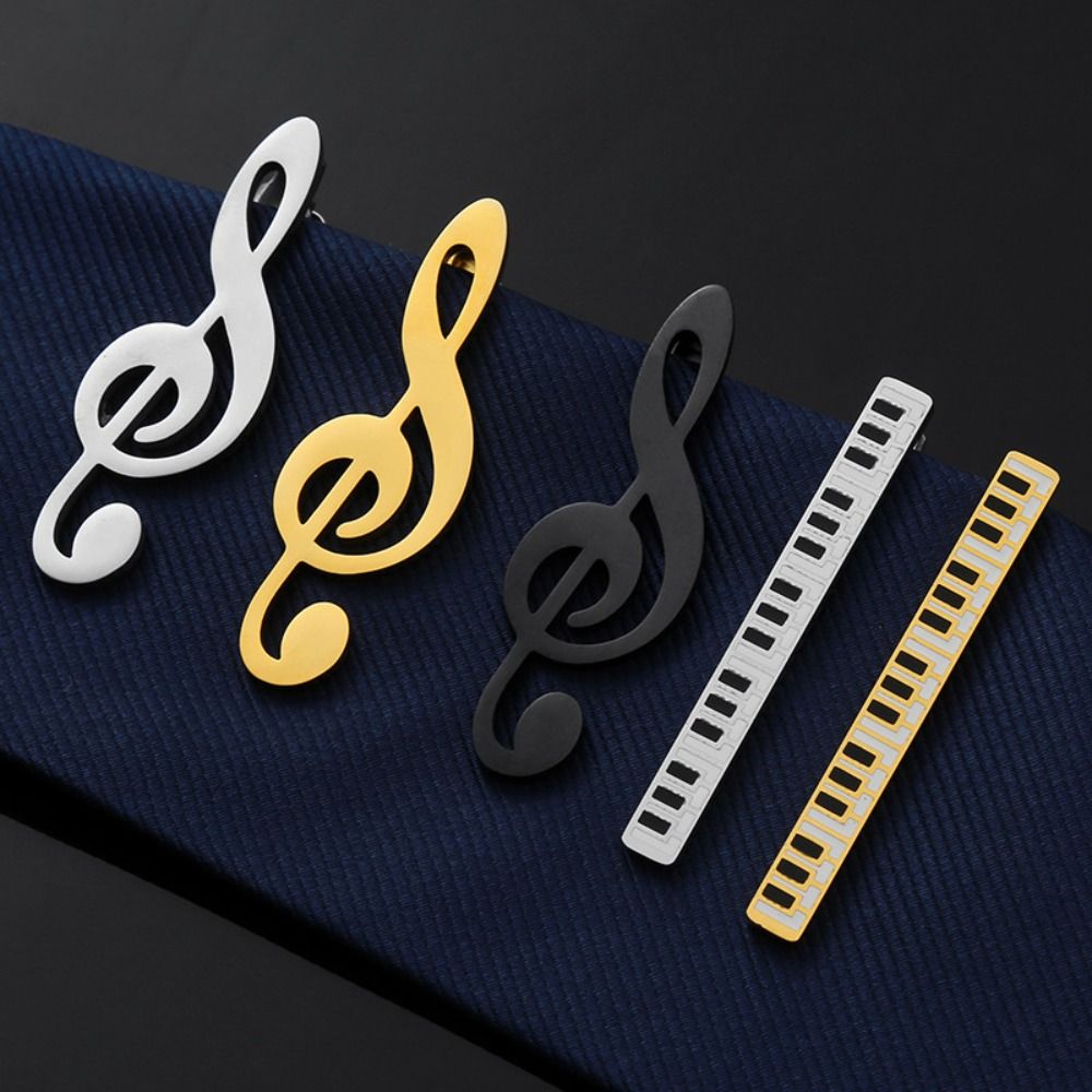 Fashion Treble Clef Guitar Tie - Musical Instrument Symbols recension och pris