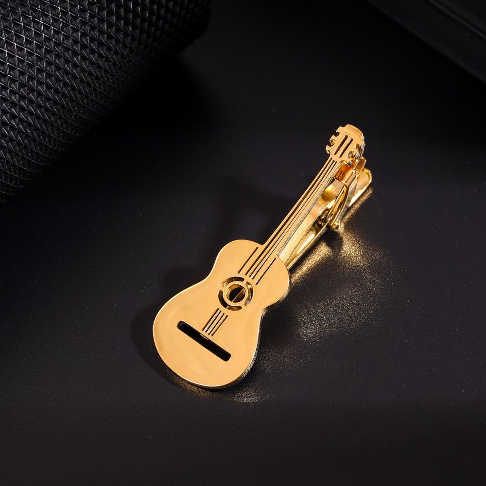 Fashion Treble Clef Guitar Tie - Musical Instrument Symbols recension och pris