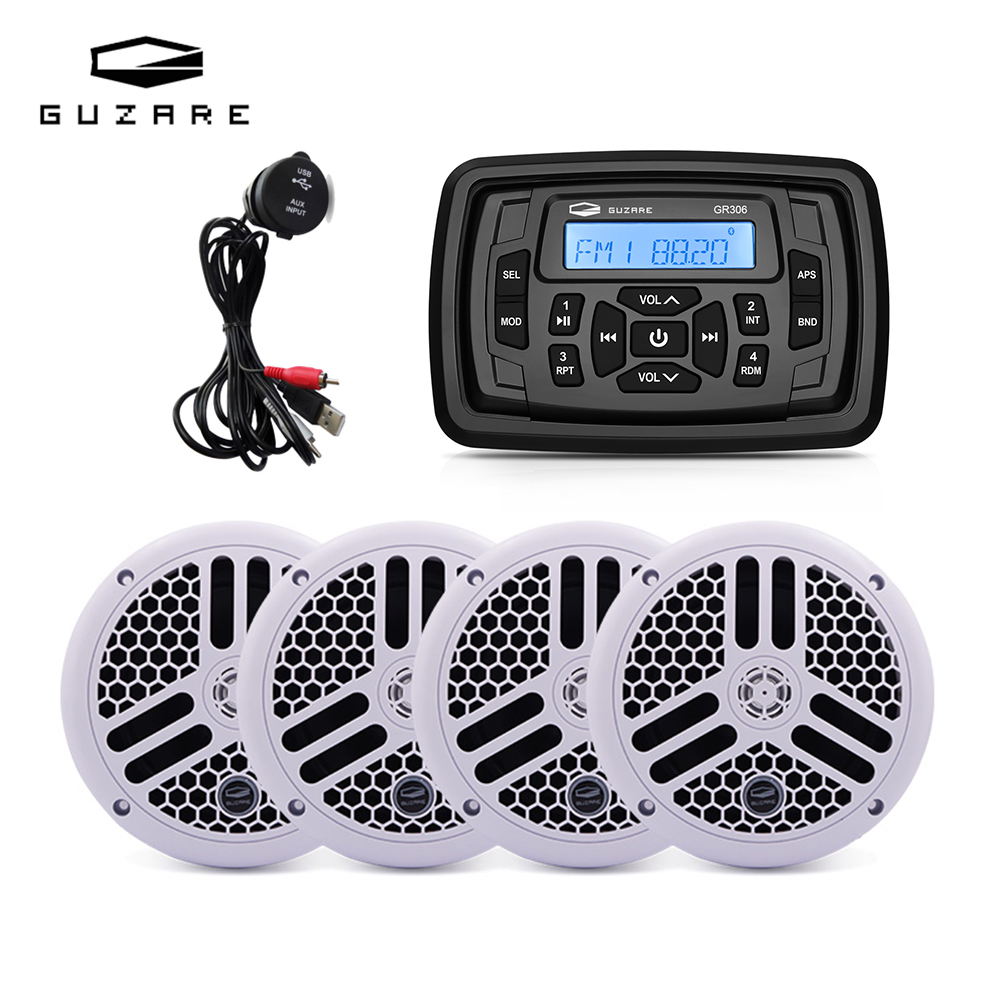 GUZARE Marine Radio Stereo Wat - Musical Instrument Image recension och pris