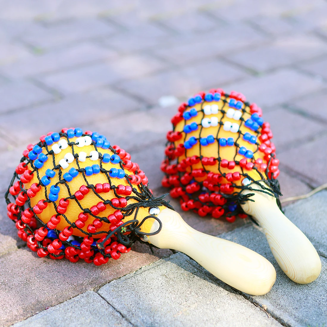 IRIN Orff Bead Net Sand Hammer - Musical Instrument Tambourine recension och pris