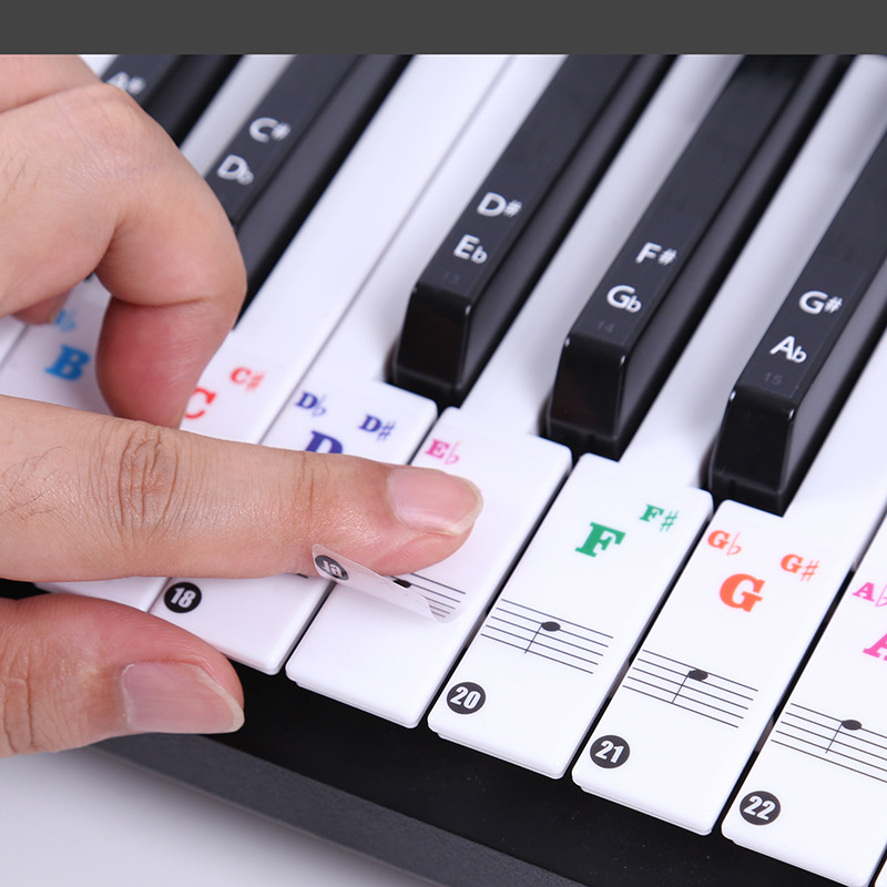 Transparent Piano Keyboard Sti - Musical Instrument Symbols recension och pris