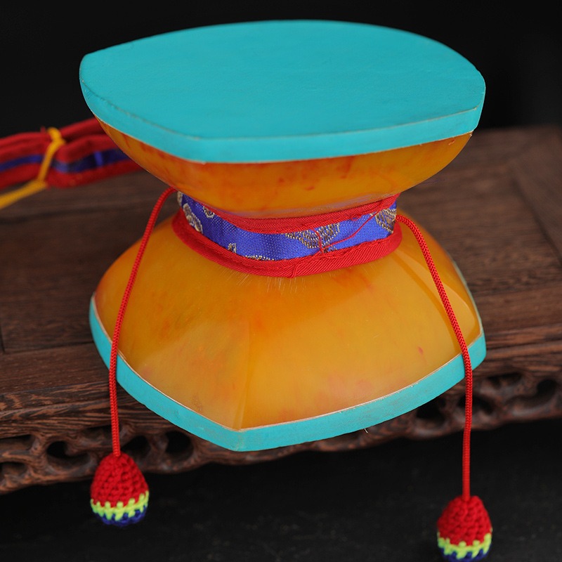 12CM Nepalese Hand Drums With  - Musical Instrument Tambourine recension och pris
