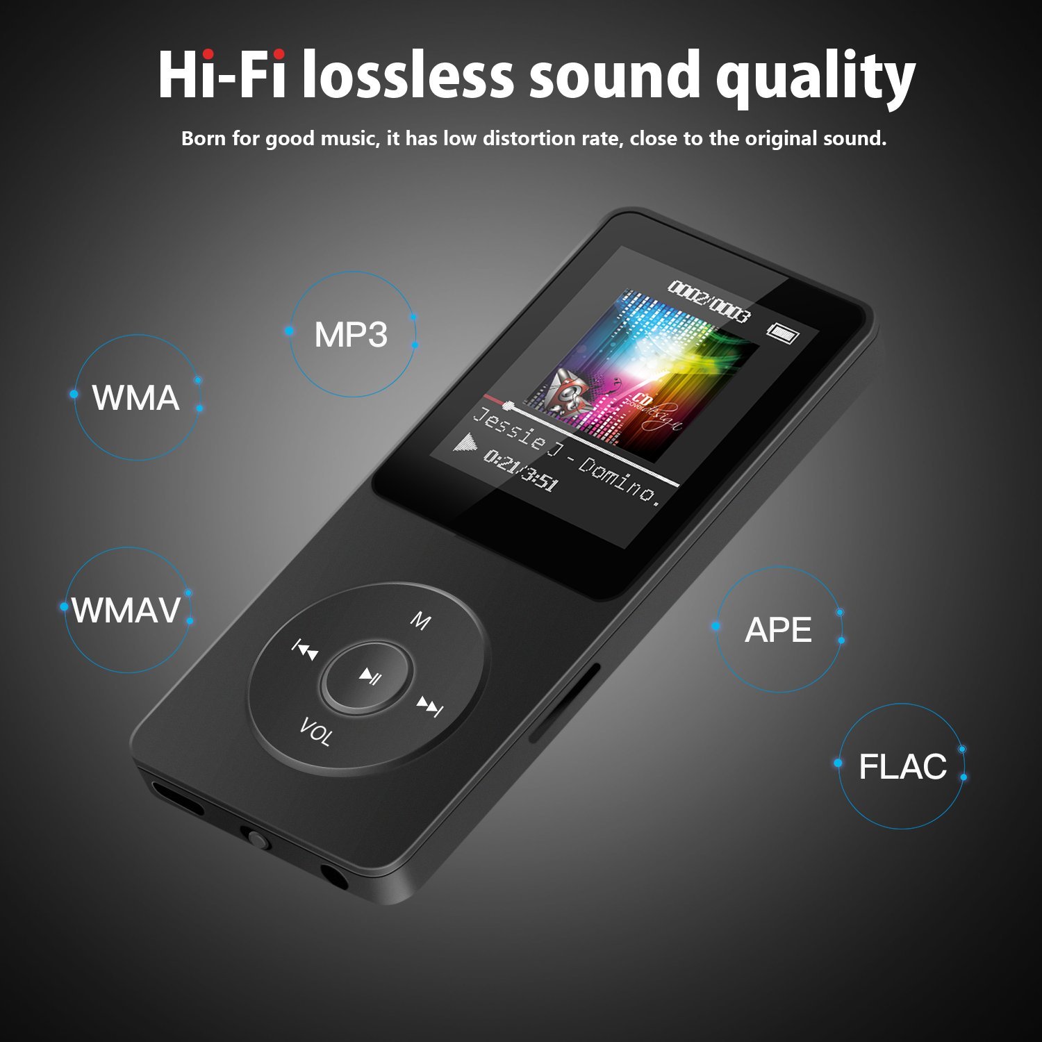X02 1.8'' Screen 4GB Lossless  - Musical Instrument Image recension och pris