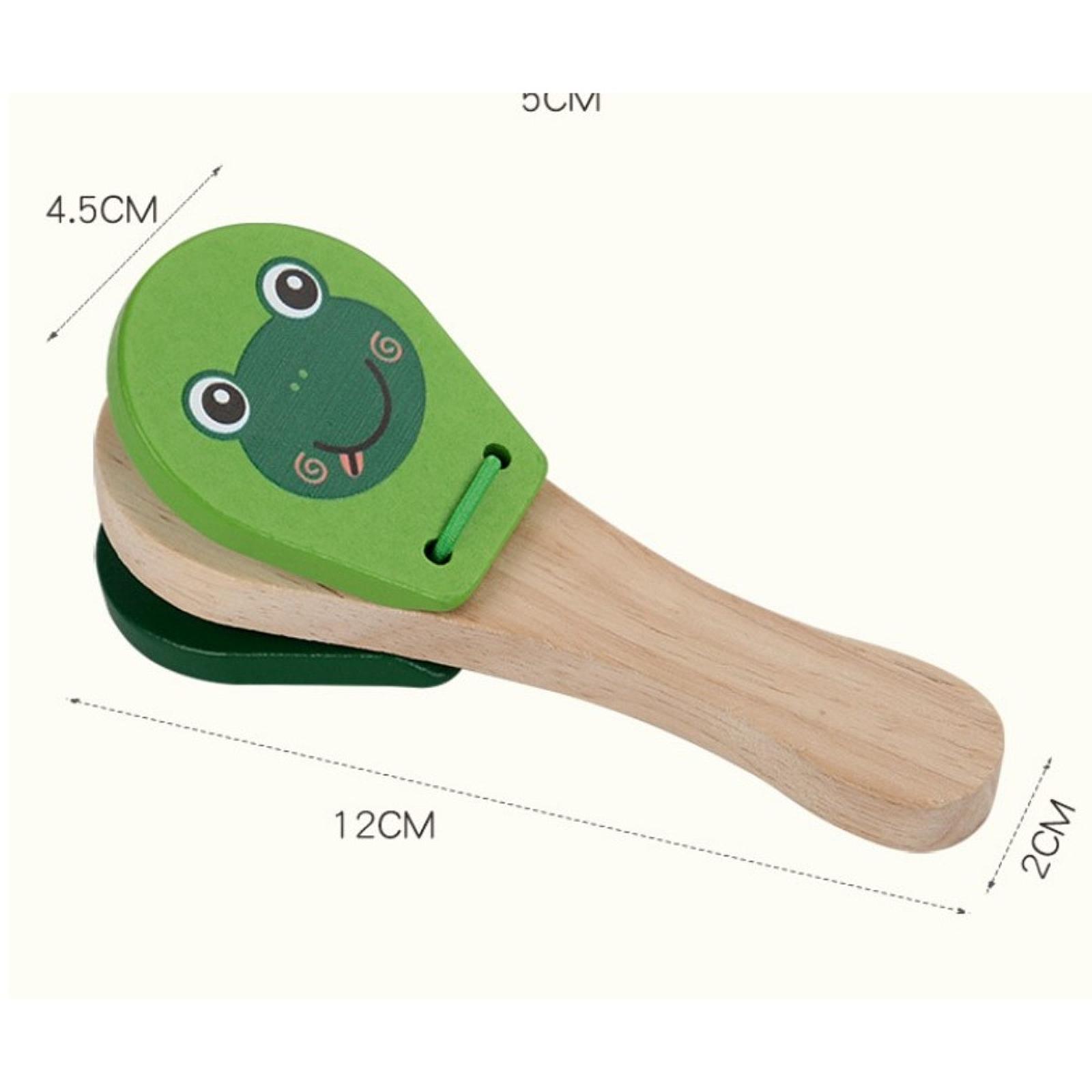 Small Wooden Castanet Clapper  - Musical Instrument Clapper recension och pris