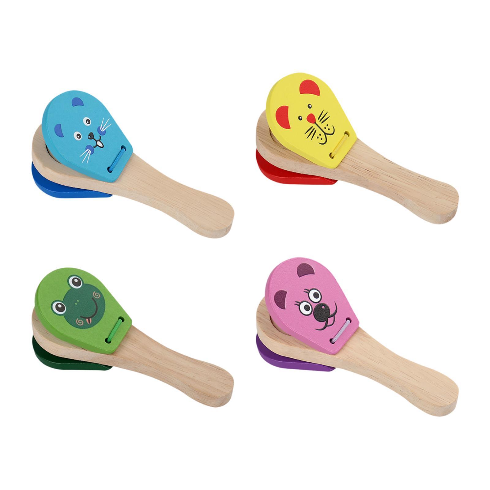 Small Wooden Castanet Clapper  - Musical Instrument Clapper recension och pris