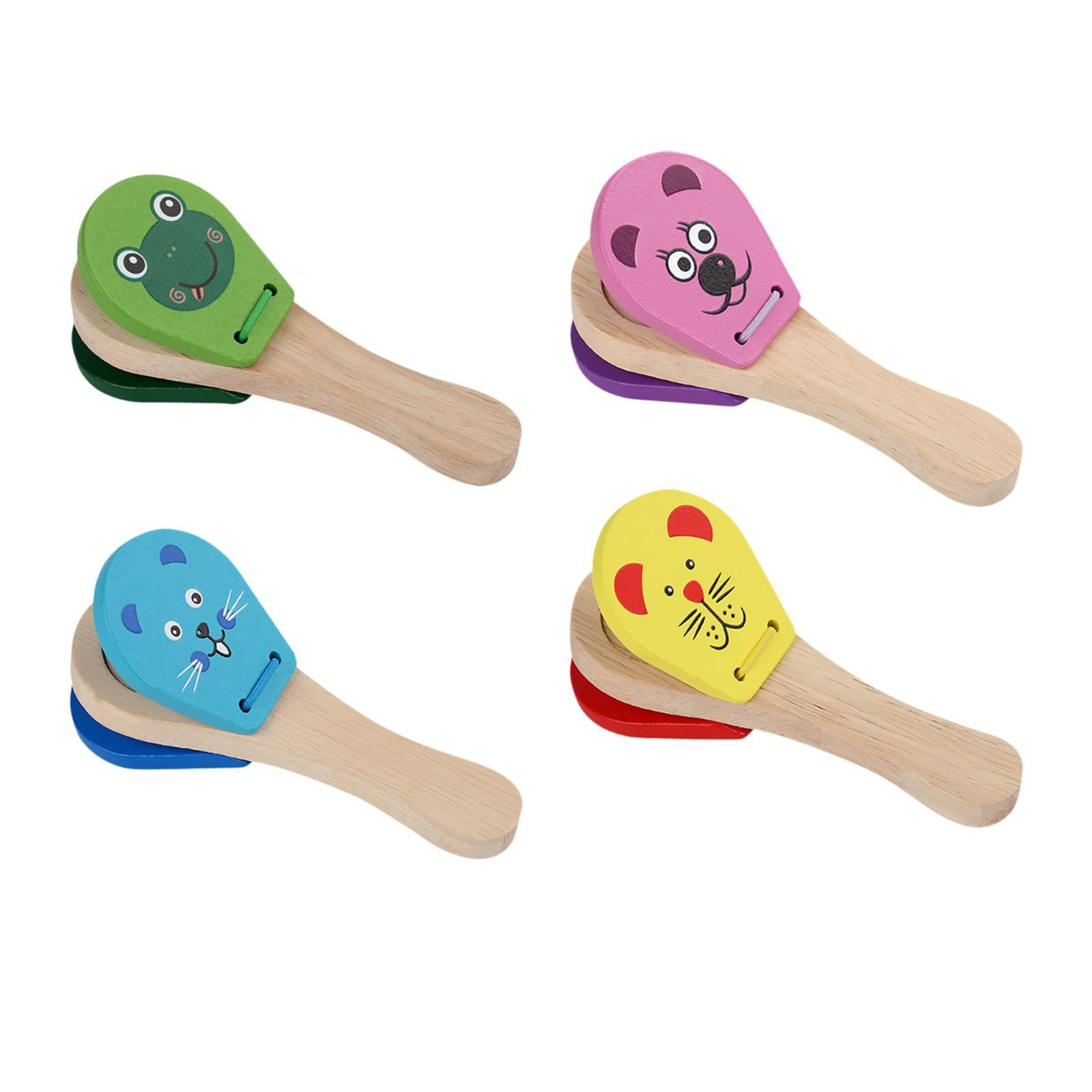 Small Wooden Castanet Clapper  - Musical Instrument Clapper recension och pris