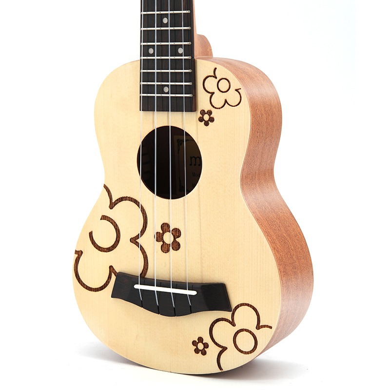 21 Inch Ukulele Spruce Wood Sm - Musical Instrument Hawaii recension och pris