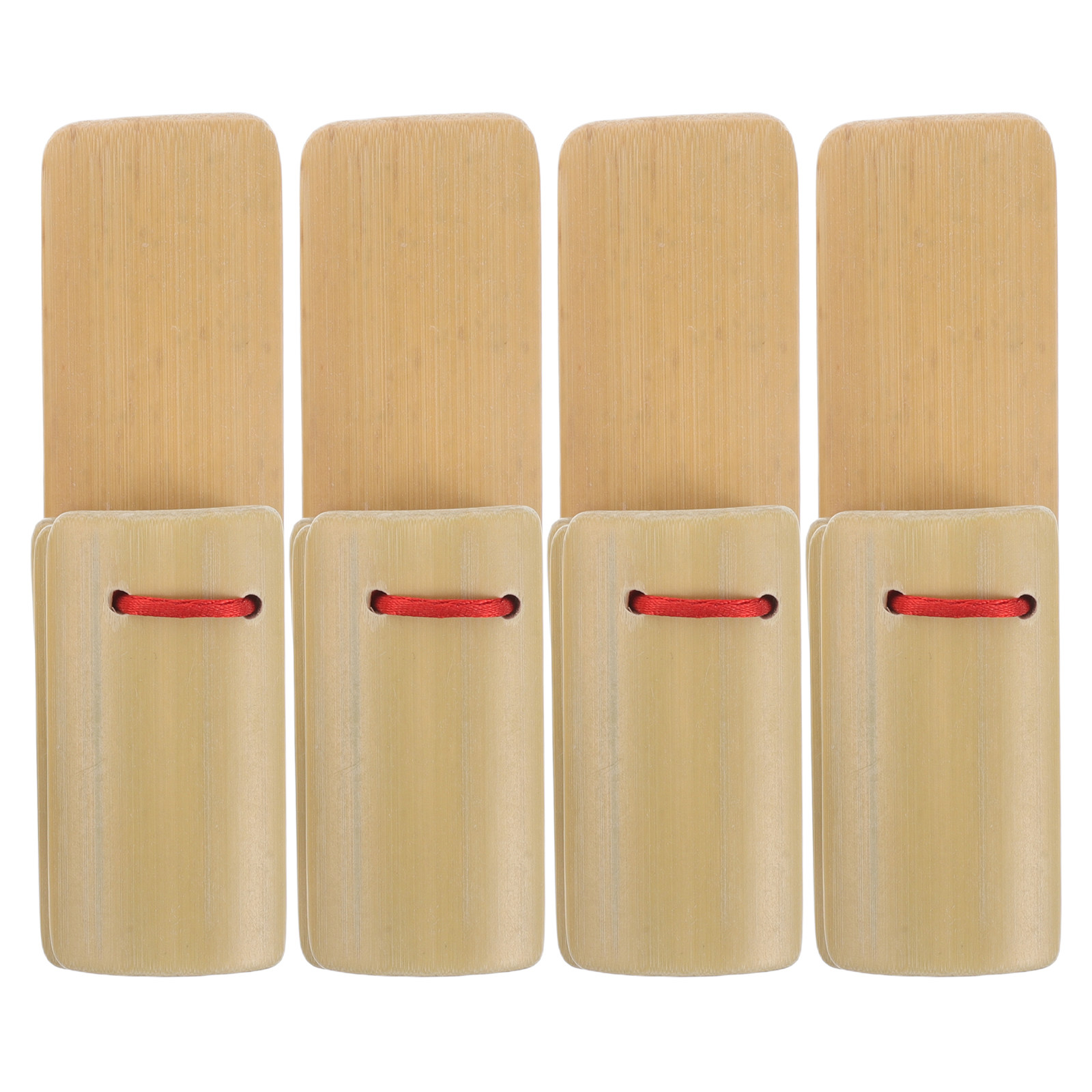 4Pcs Bamboo Clappers Kids Kuai - Musical Instrument Clapper recension och pris