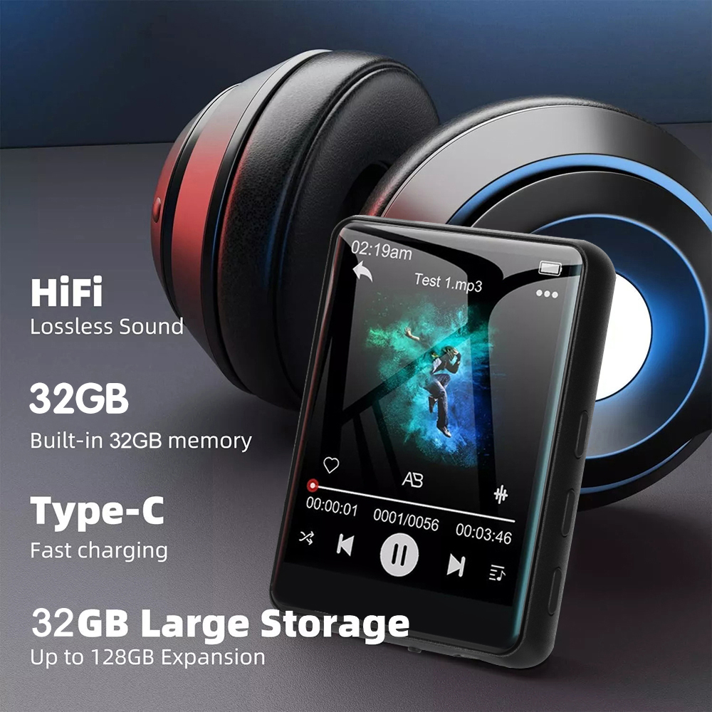 32GB 2.4 Inch Touch Screen Blu - Musical Instrument Image recension och pris
