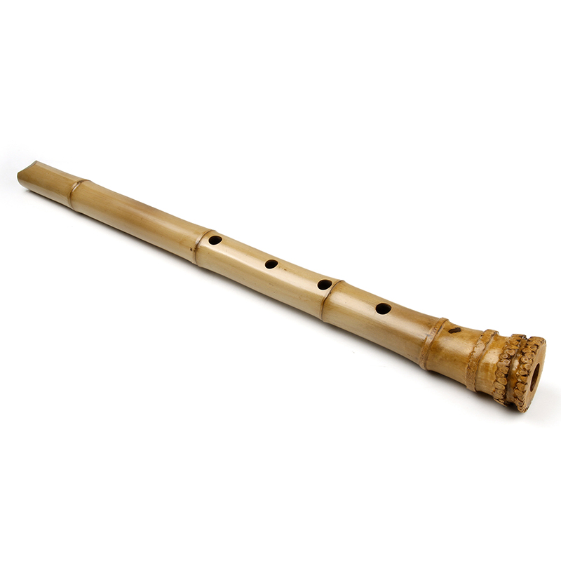 Vertical Bamboo Flute with Sha - Shakuhachi Bamboo Flute recension och pris