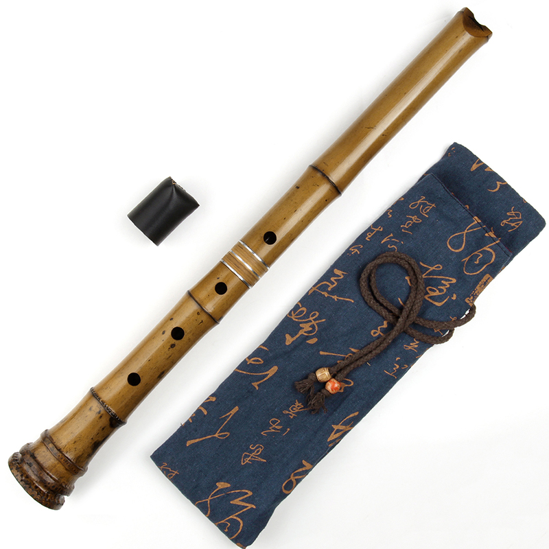 D Key Two-Section Shakuhachi 5 - Shakuhachi Bamboo Flute recension och pris