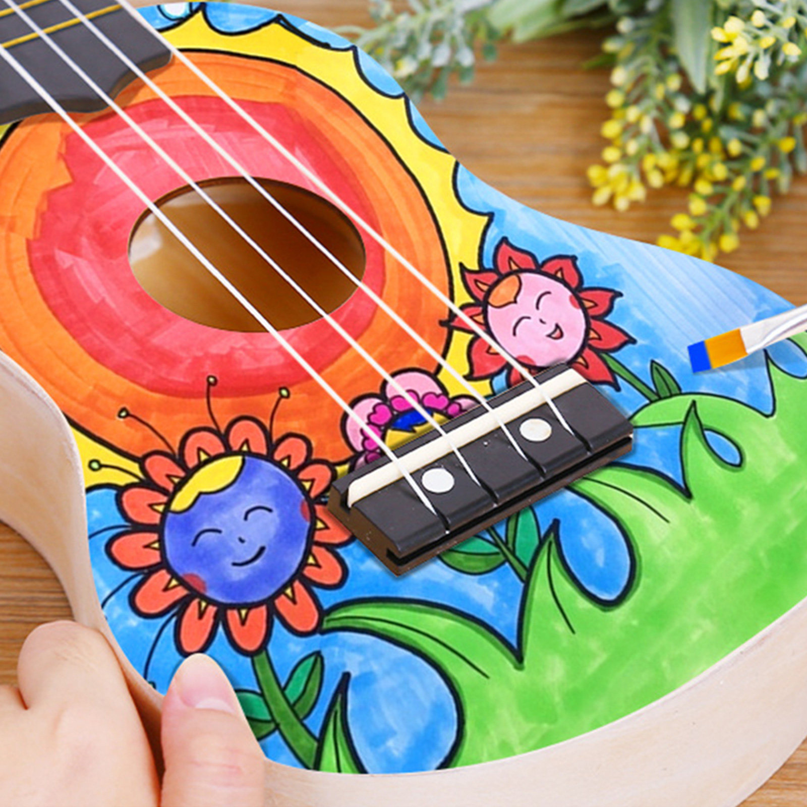 Ukulele DIY Kit 21 Inch Unfini - Musical Instrument Hawaii recension och pris