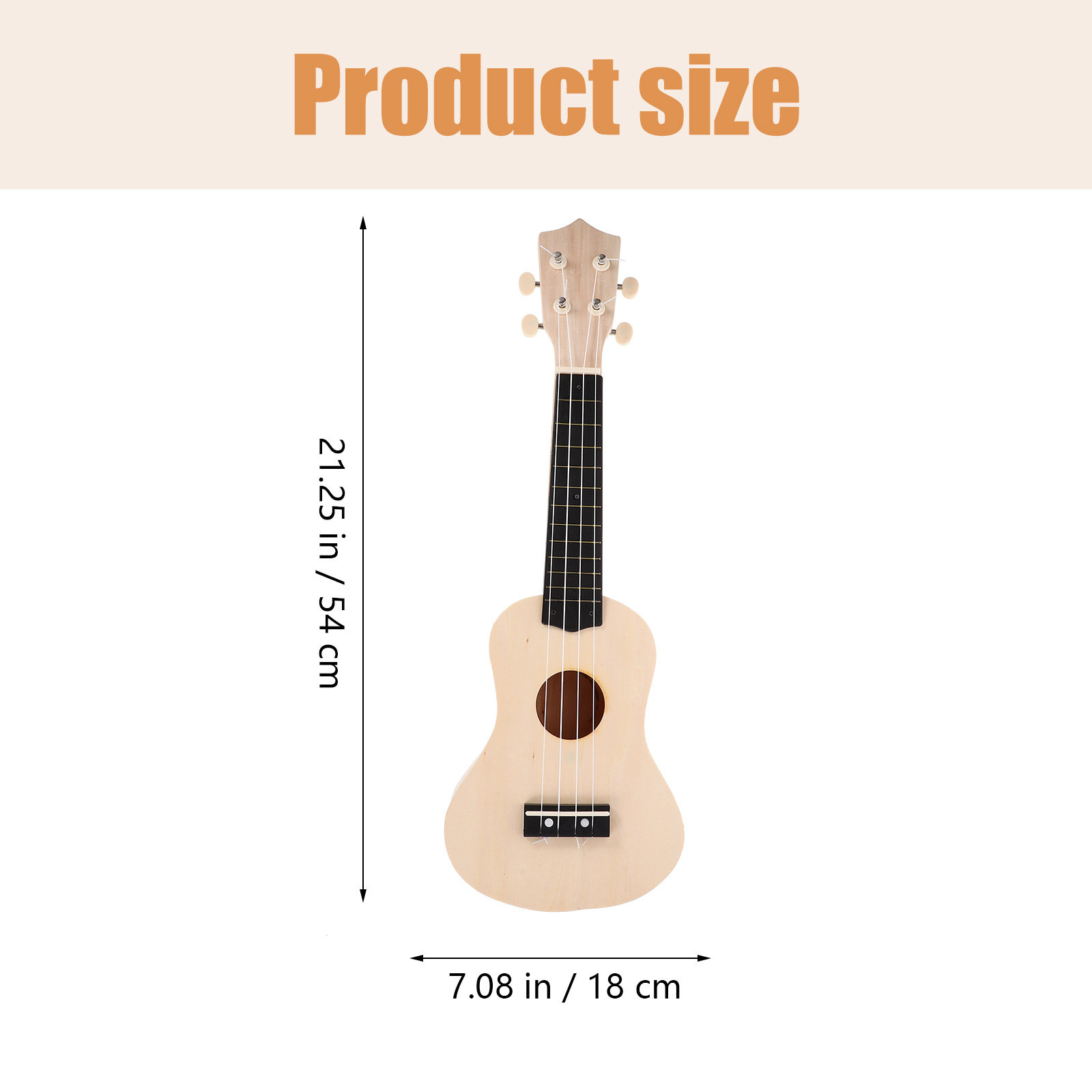 Ukulele DIY Kit 21 Inch Unfini - Musical Instrument Hawaii recension och pris