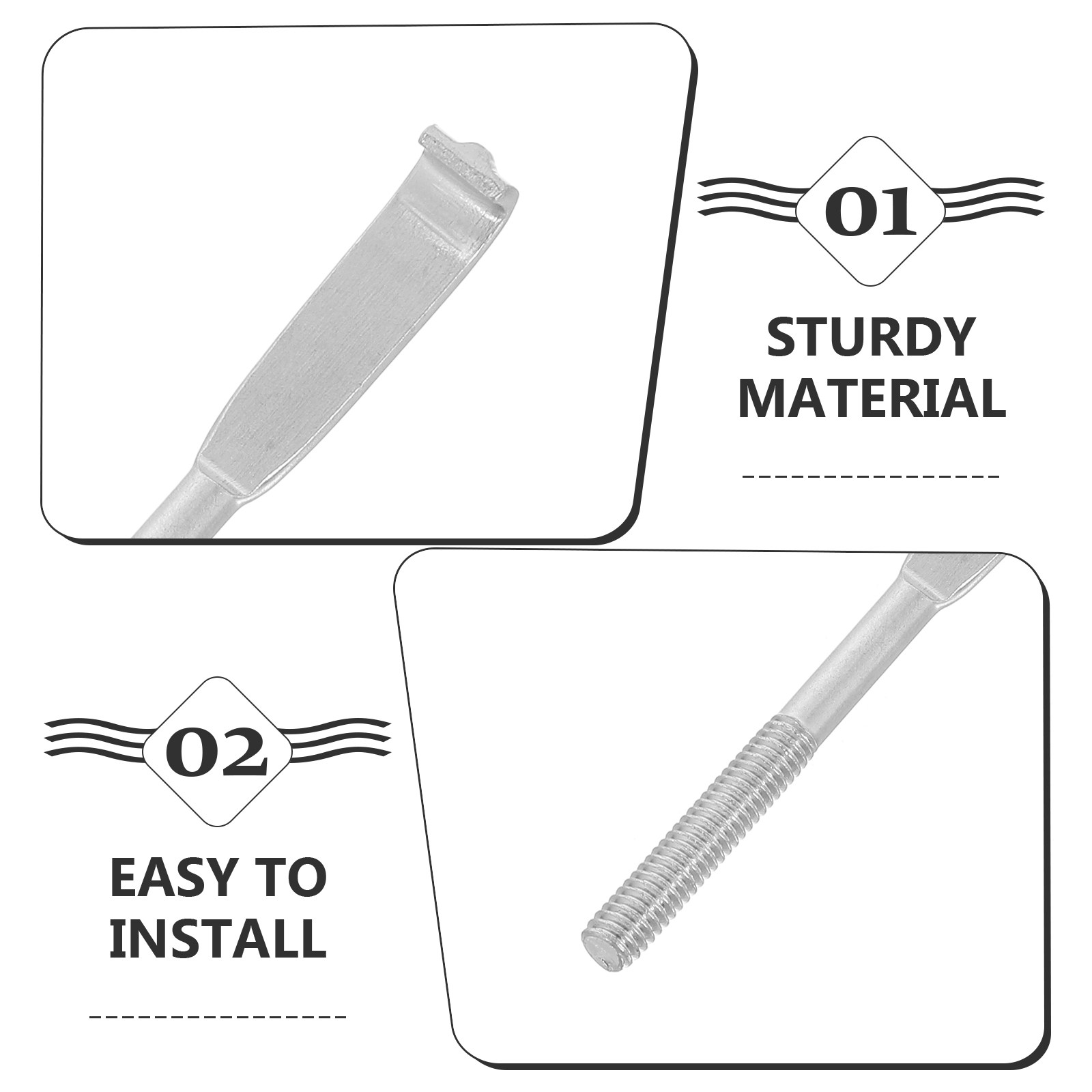 4 Pcs Banjo Bracket Hook And N - Musical Instrument Repairs recension och pris