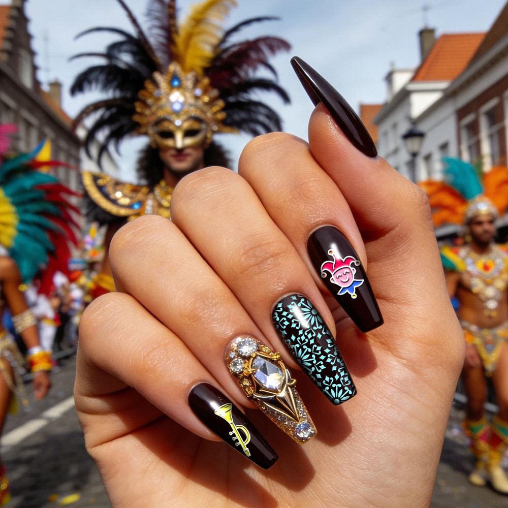 3pcs Maastricht Carnival Nail  - Musical Instrument Image recension och pris