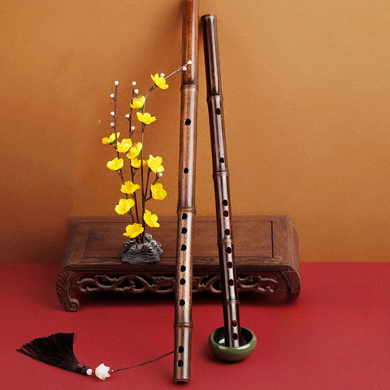 Purple Bamboo Flute Instrument - Shakuhachi Bamboo Flute recension och pris