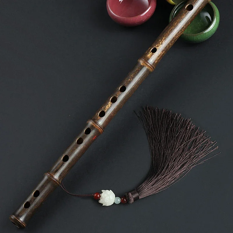 Purple Bamboo Flute Instrument - Shakuhachi Bamboo Flute recension och pris