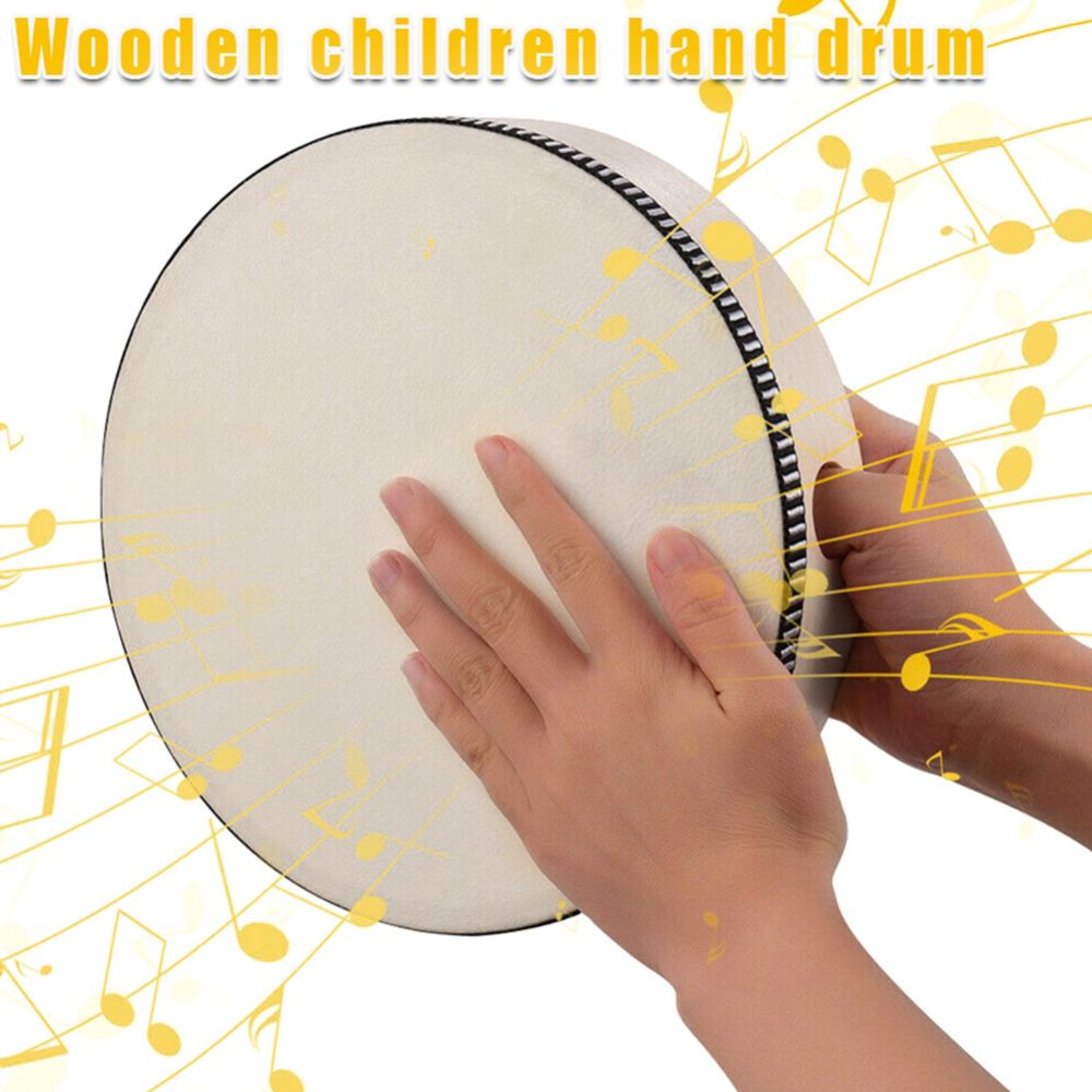 Gift 4/6/8/10 Inch Wooden Hand - Musical Instrument Kids recension och pris
