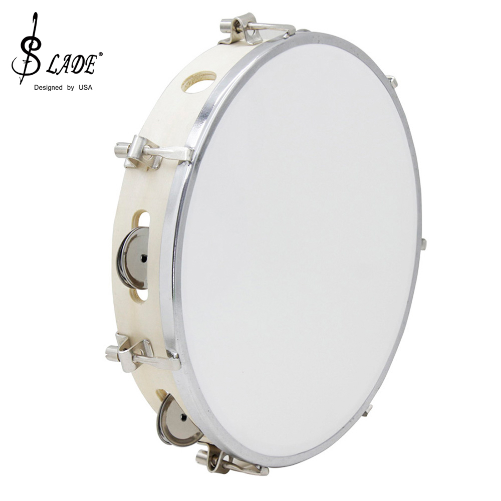 SLADE 10 Inches Tambourine Adj - Musical Instrument Tambourine recension och pris