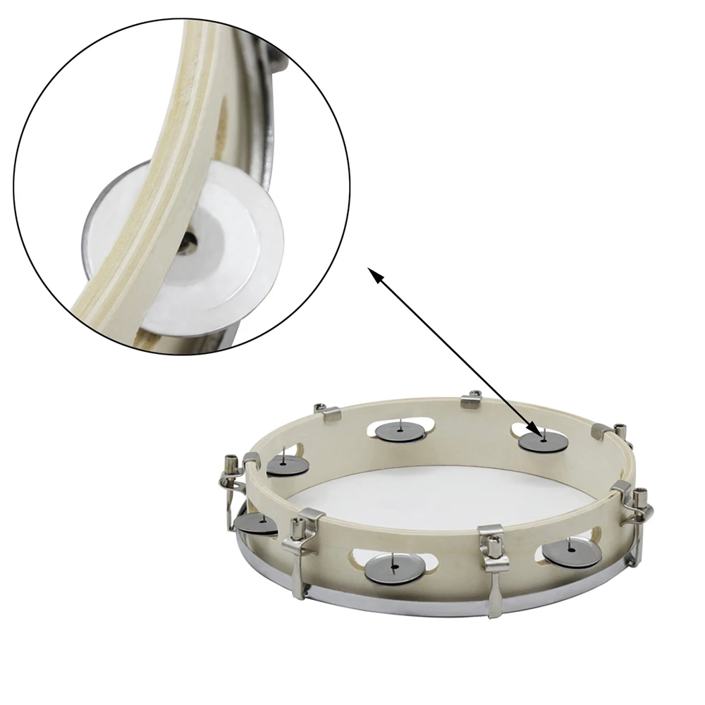 SLADE 10 Inches Tambourine Adj - Musical Instrument Tambourine recension och pris