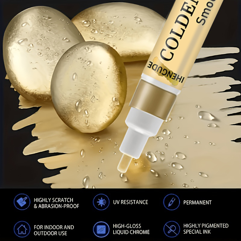 Upgraded Gold Paint Pen - Furn - Musical Instrument Image recension och pris