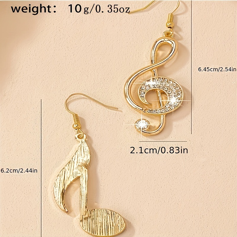 Exquisite Rhinestone Music Sym - Musical Instrument Symbols recension och pris