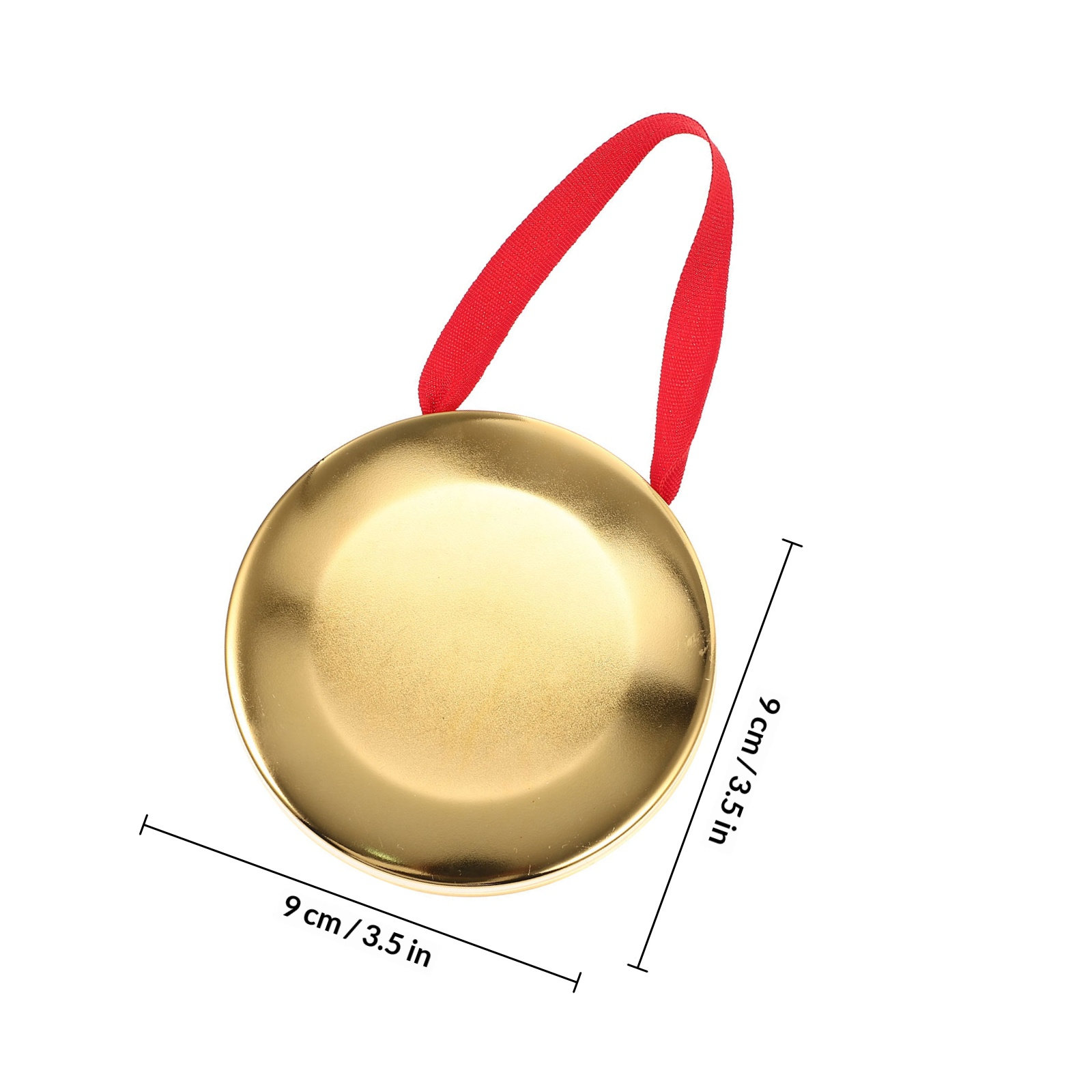 1Set Hand Held Gong Metal Smal - Musical Instrument Gong recension och pris